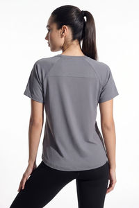 Zelocity Quick Dry Relaxed Top - Steel Grey — thumbnail 3